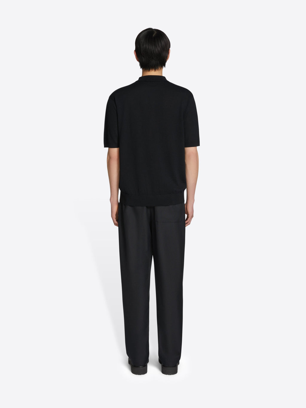 Merino Wool Polo Shirt