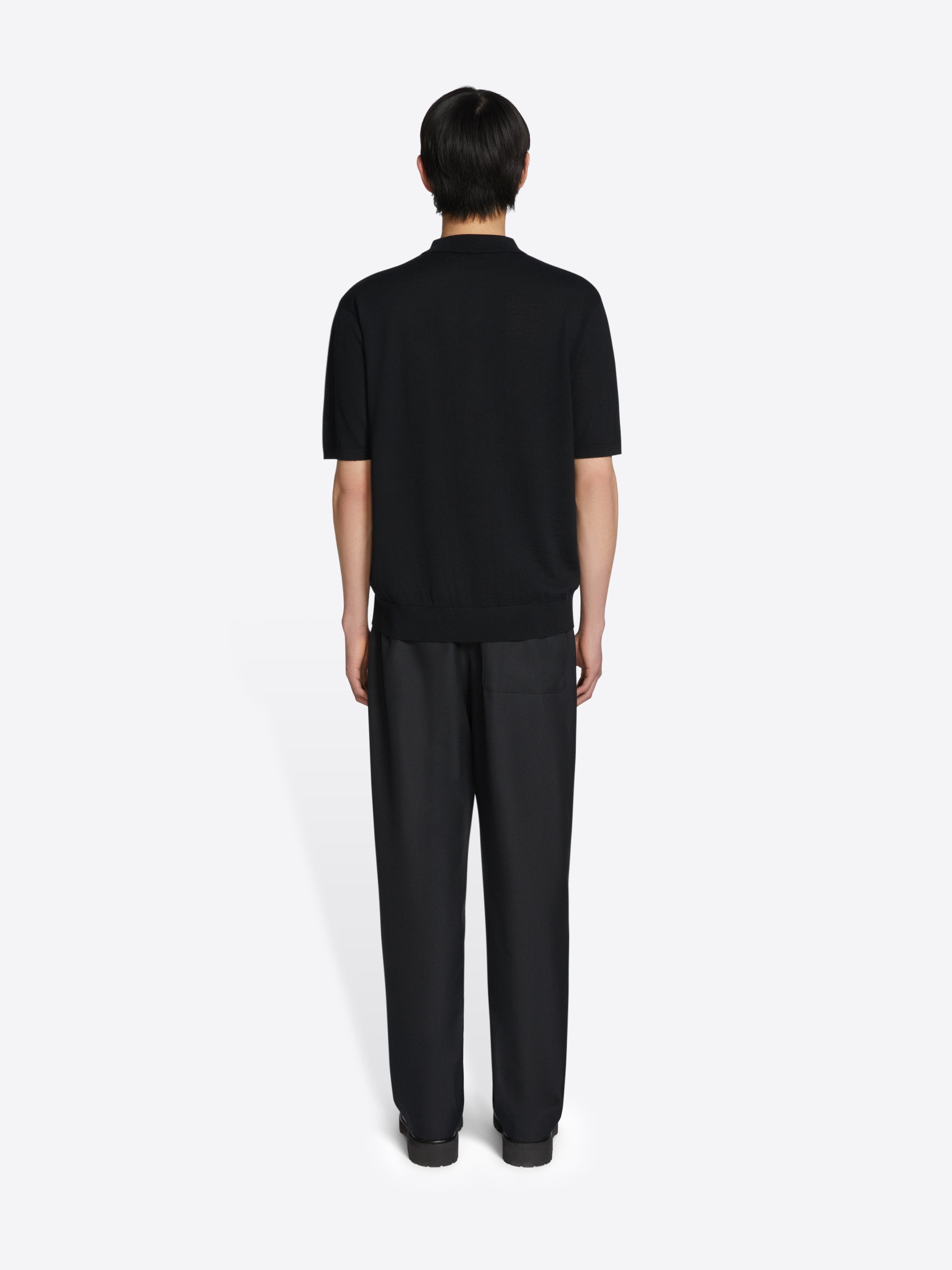 Merino Wool Polo Shirt