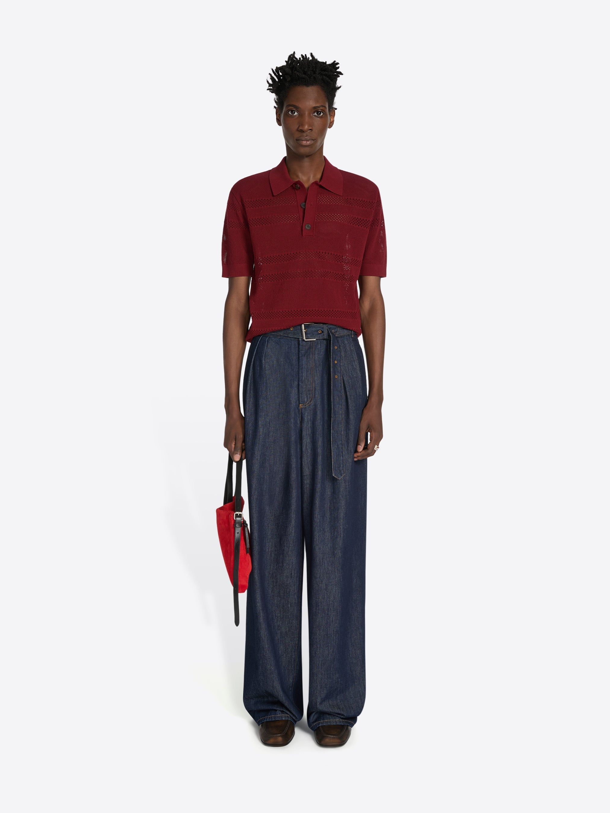 Mesh Polo Shirt