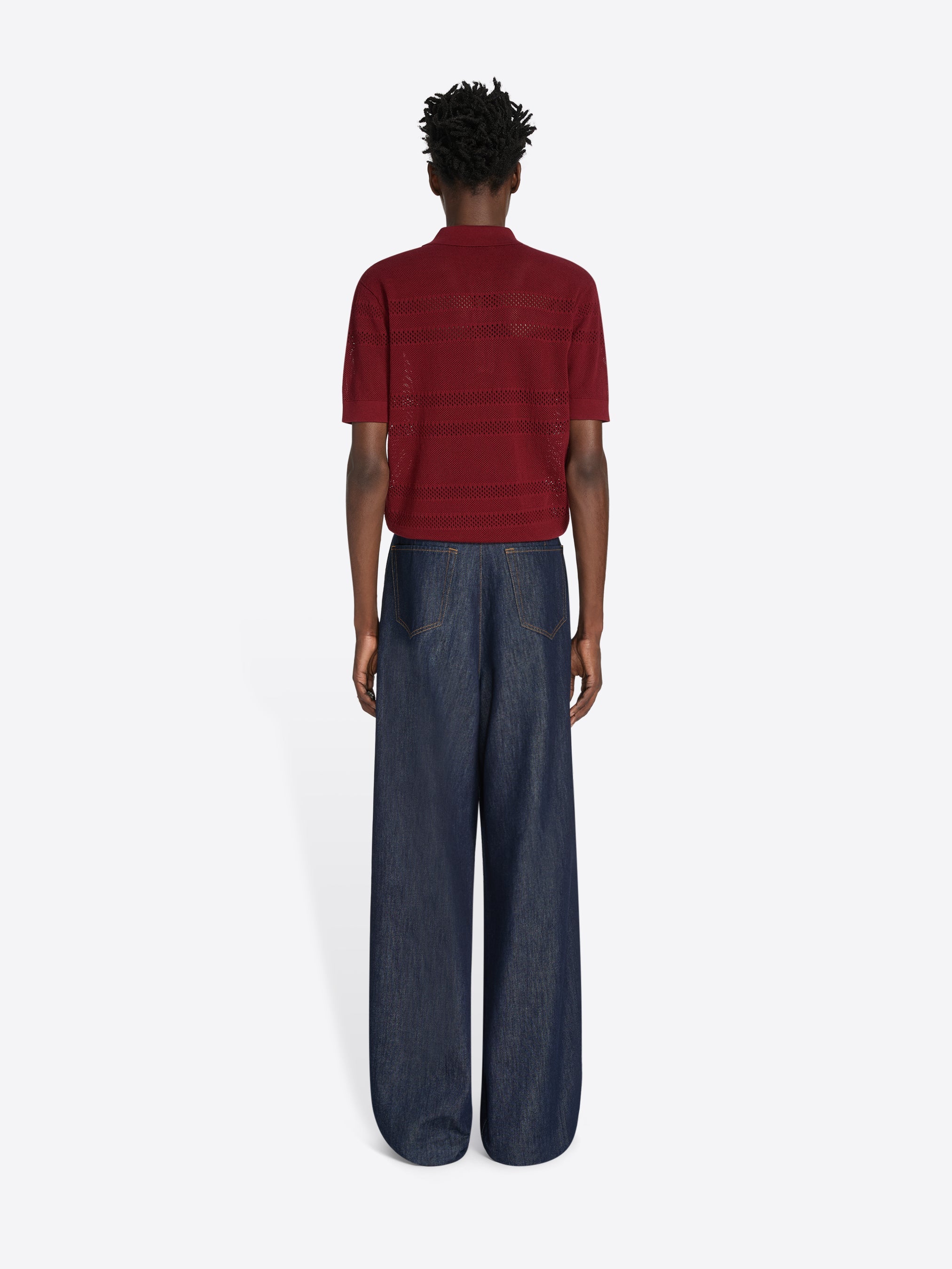 Mesh Polo Shirt
