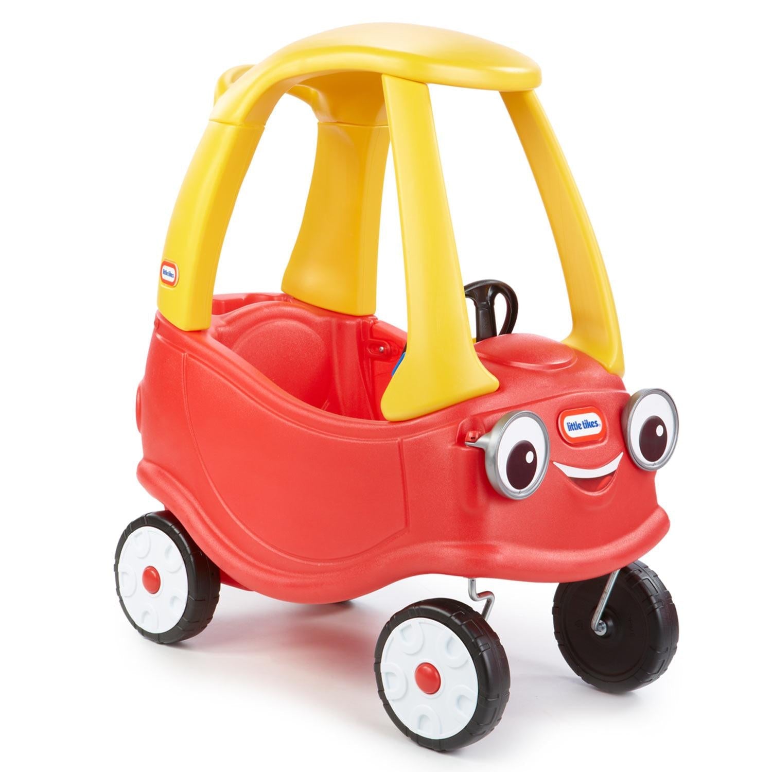 Cozy Coupe - Foot-Powered Toddler Car with Parent Push Handle