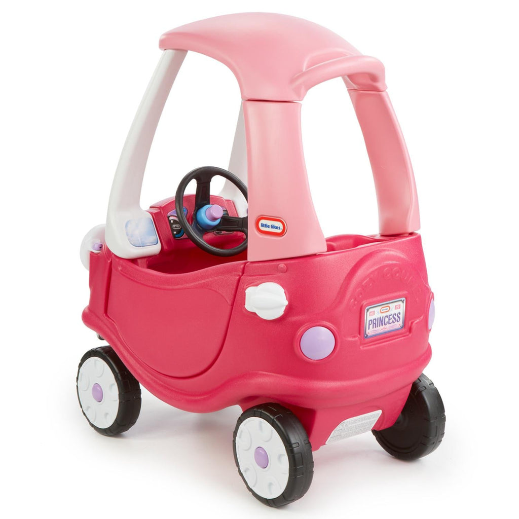 Princess Cozy Coupe - Princess-Themed Coupe with Removable Floorboard