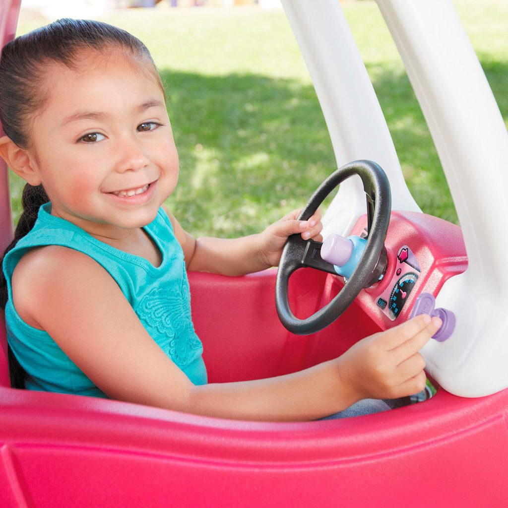 Princess Cozy Coupe - Princess-Themed Coupe with Removable Floorboard