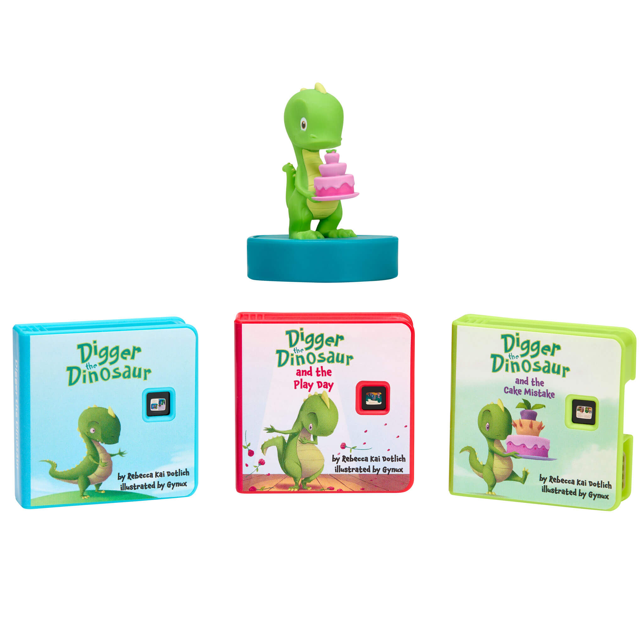 Story Dream Machine Harper Collins Digger the Dinosaur - Digger the Dinosaur Pack with Character and Lights