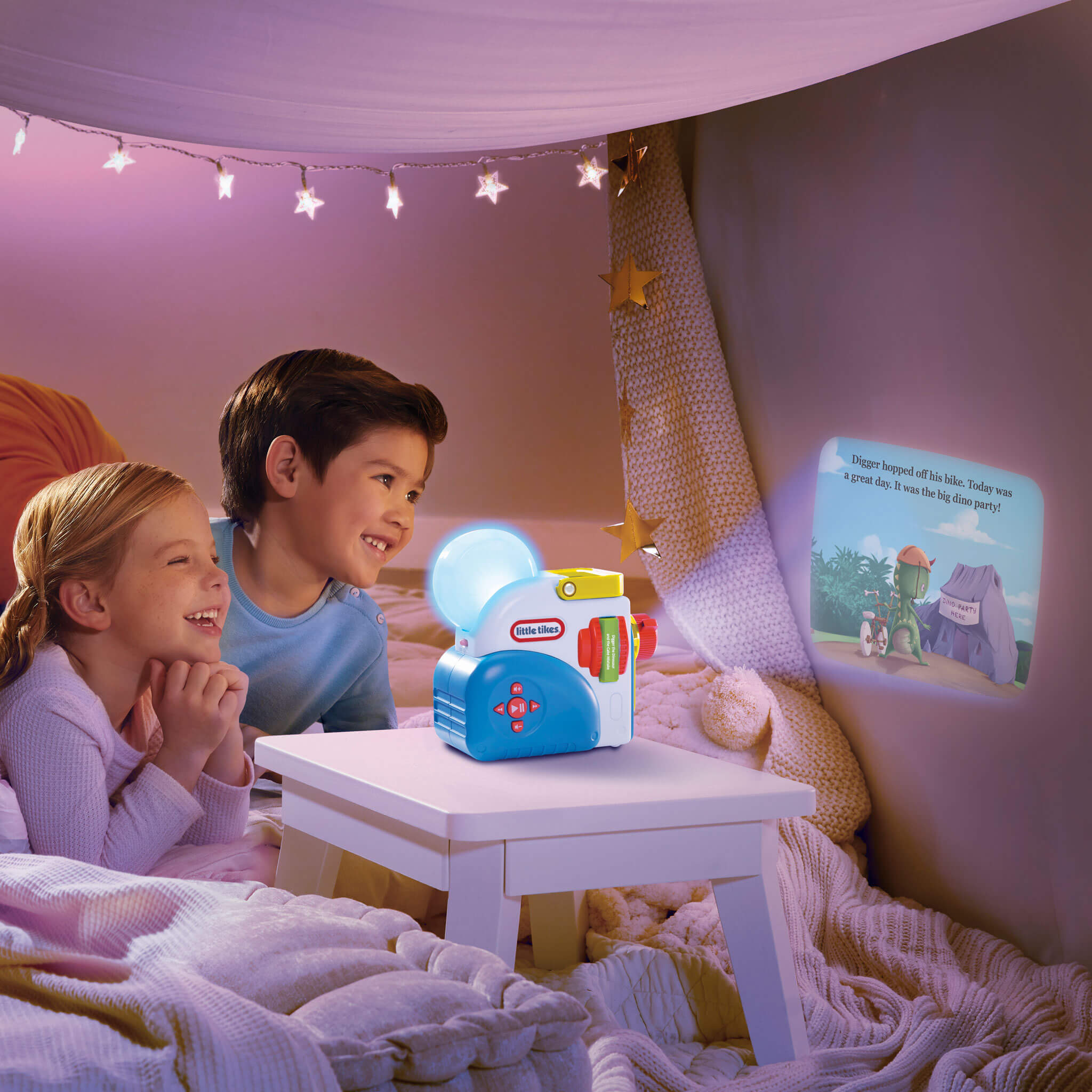 Story Dream Machine Harper Collins Digger the Dinosaur - Digger the Dinosaur Pack with Character and Lights