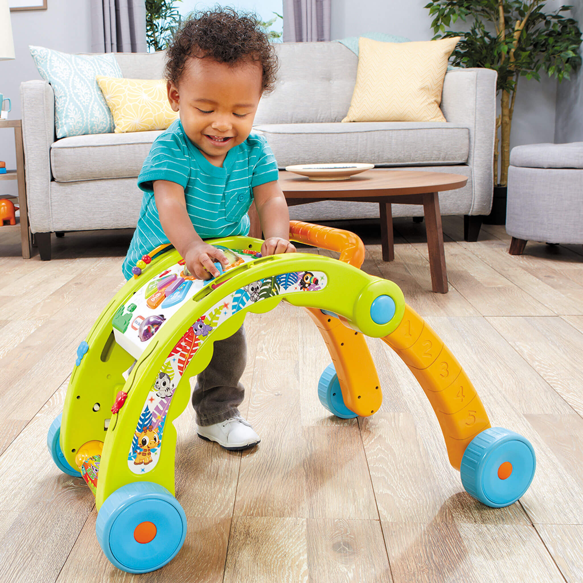 Learn and Play 3-in-1 Activity Walker - Activity Walker with Ground-Projected Lights