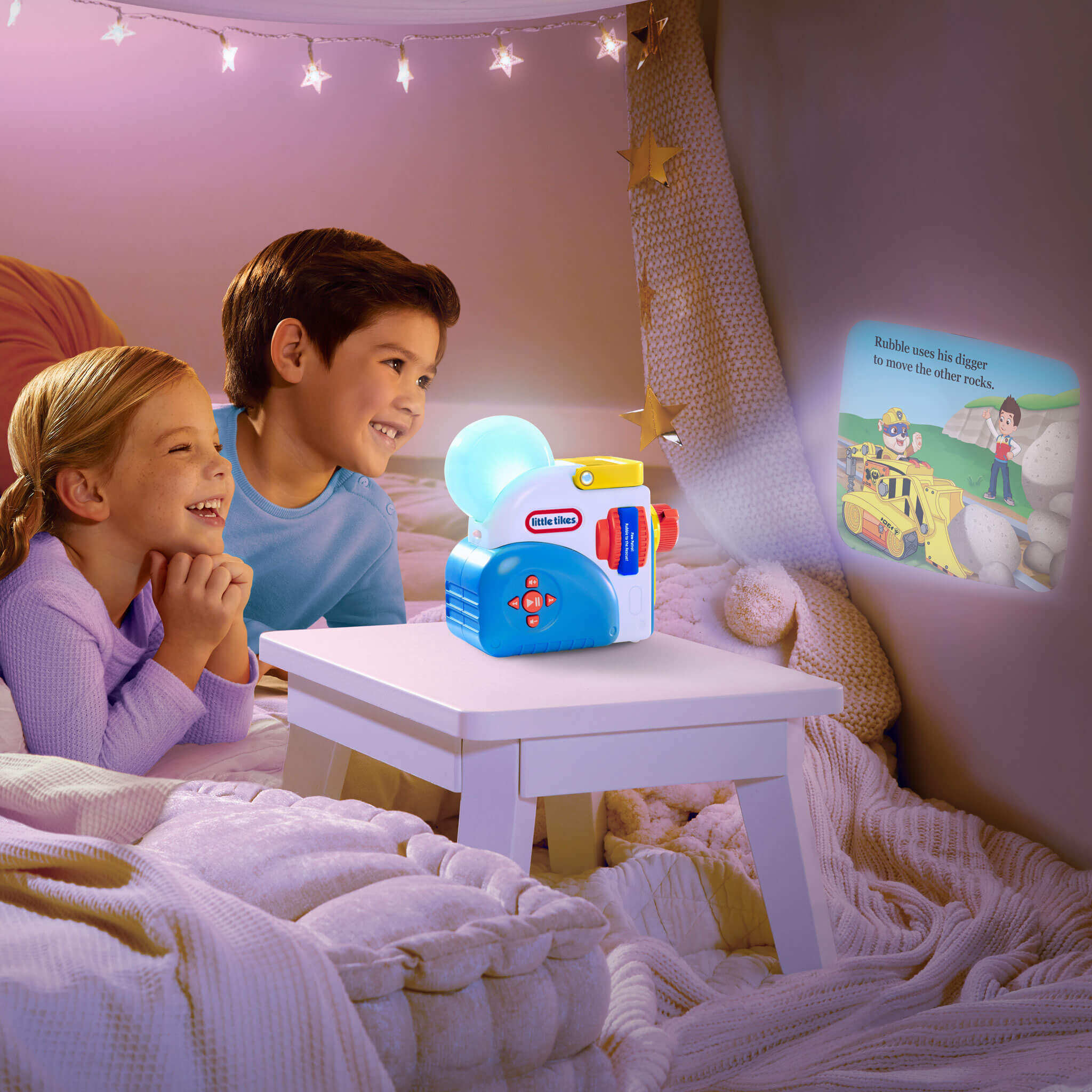Story Dream Machine Paramount Paw Patrol Exploration Collection - Projector Story Pack with Character and Light Effects