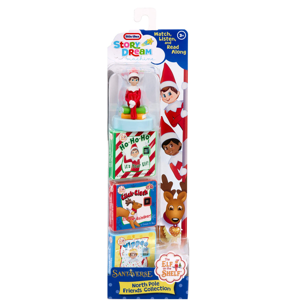 Story Dream Machine The Elf on the Shelf Santaverse North Pole Friends Collection - Three Santaverse Stories with Night-Light Effects