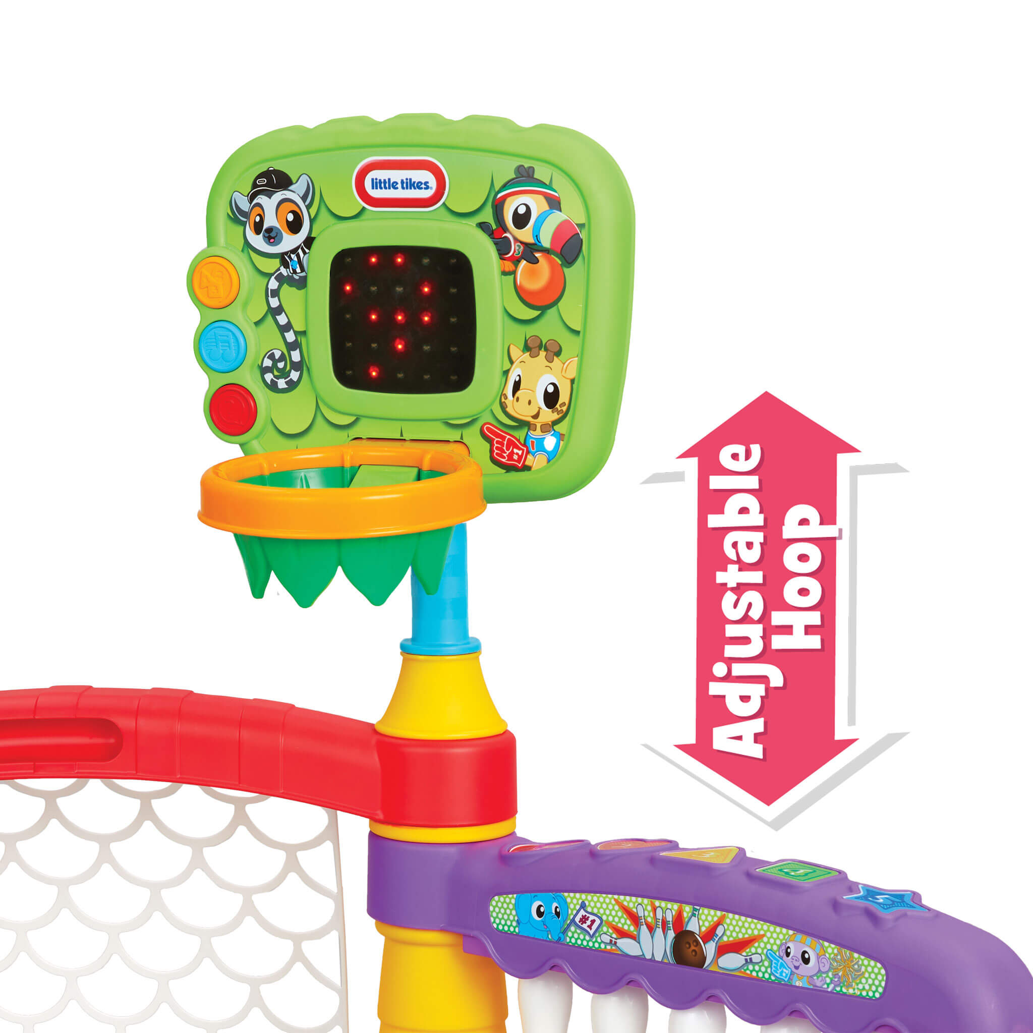 Learn and Play 3-in-1 Sports Zone - Three-Sport Learning Zone with Lights and Sounds