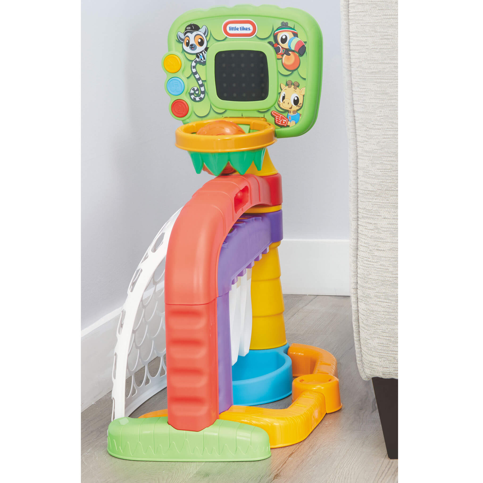 Learn and Play 3-in-1 Sports Zone - Three-Sport Learning Zone with Lights and Sounds