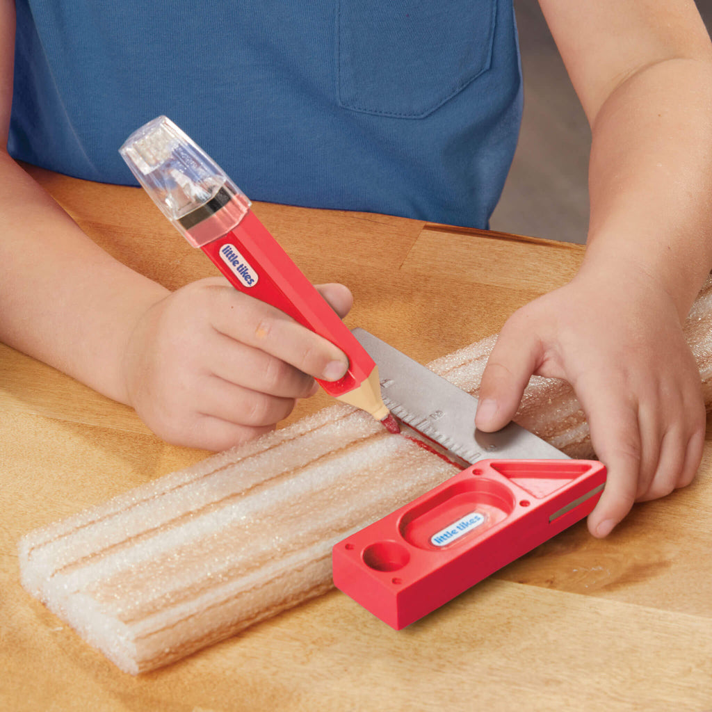 Creative Construction Measure and Cut Set - Realistic Measure-and-Cut Tools for Building Play