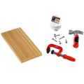 Creative Construction Hammer and Nail Set - Mess-Free Hammering Kit with Blueprint Projects