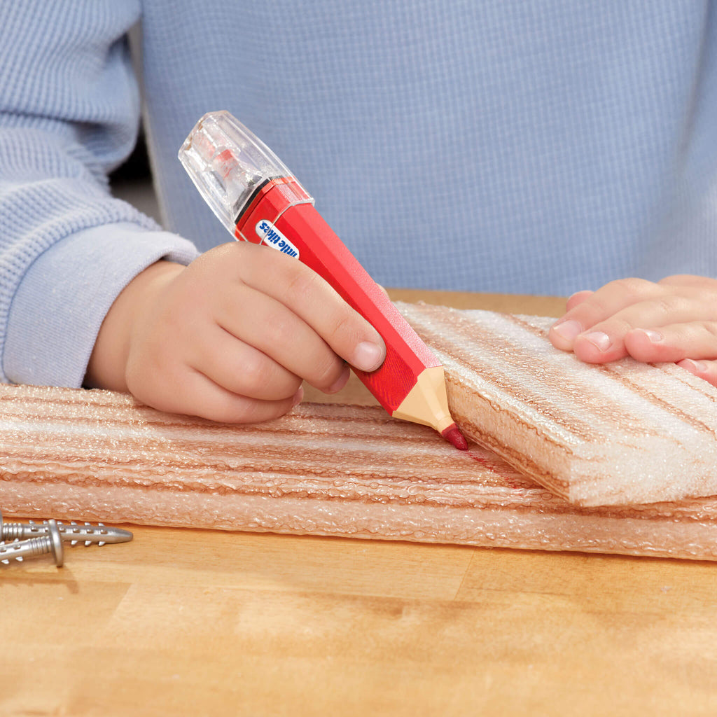 Creative Construction Power Cuts Set - Kid-Friendly Cutting Tools and Building Pieces