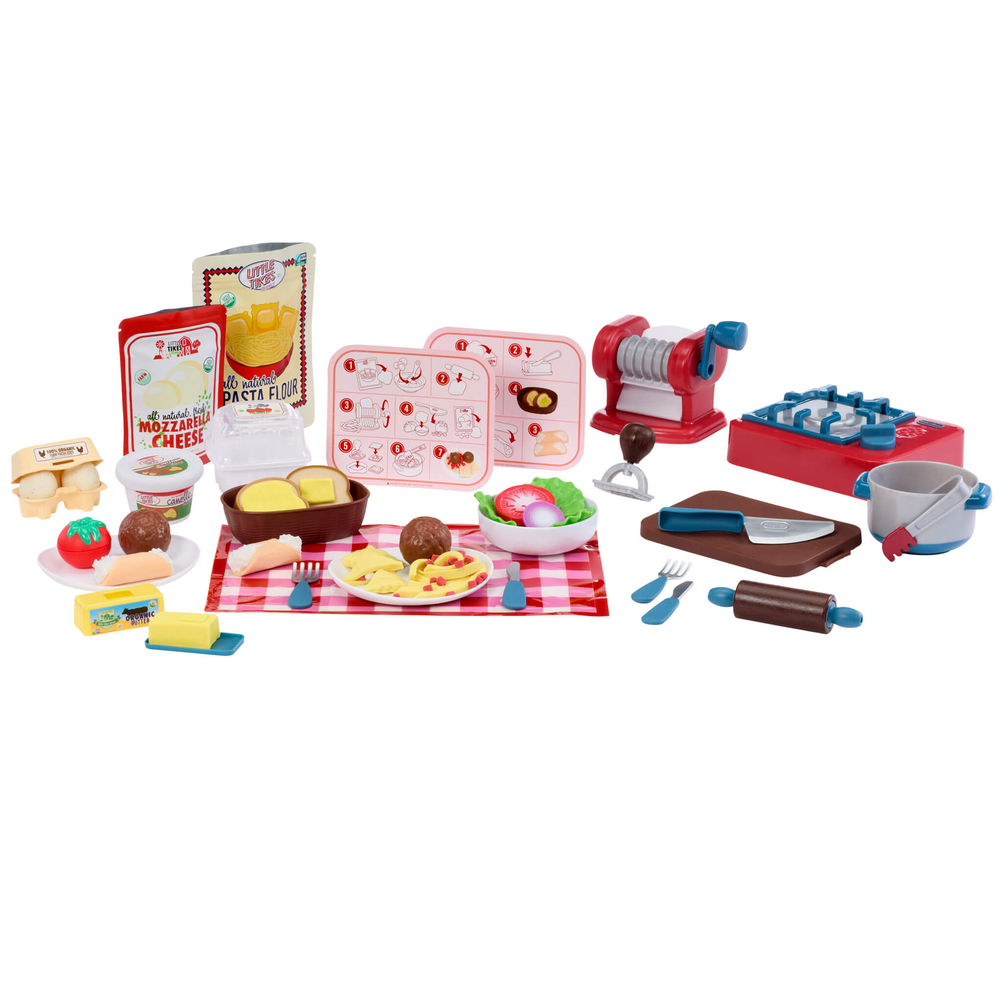 Creative Chefs Italian Restaurant Kit - Italian Cooking Kit with Reusable Ingredients