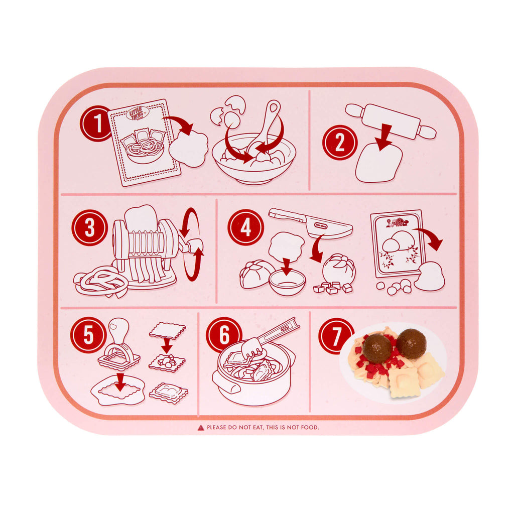 Creative Chefs Italian Restaurant Kit - Italian Cooking Kit with Reusable Ingredients