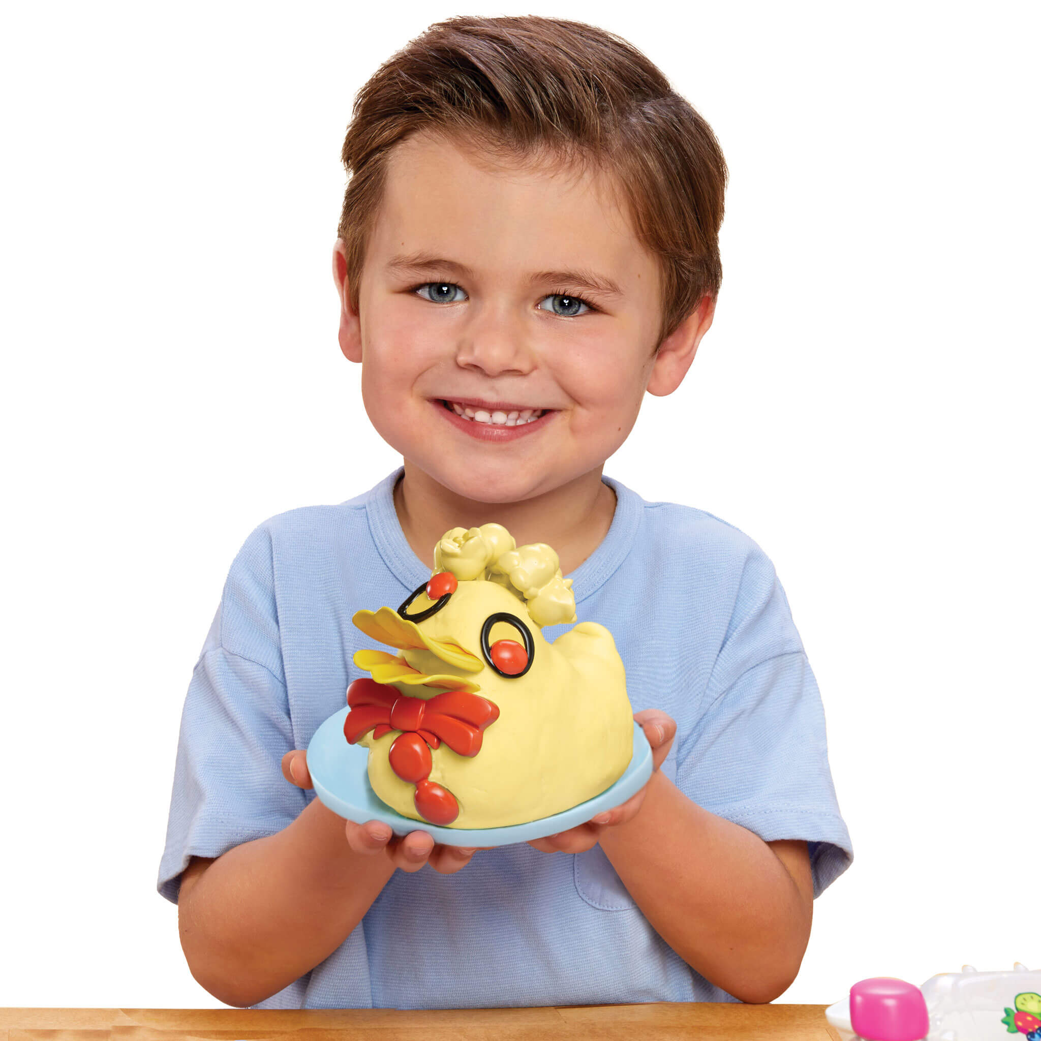 Creative Chefs Bluey - Duck Cake Kit - Bluey Duck Cake Set with Reusable Make-It Mix