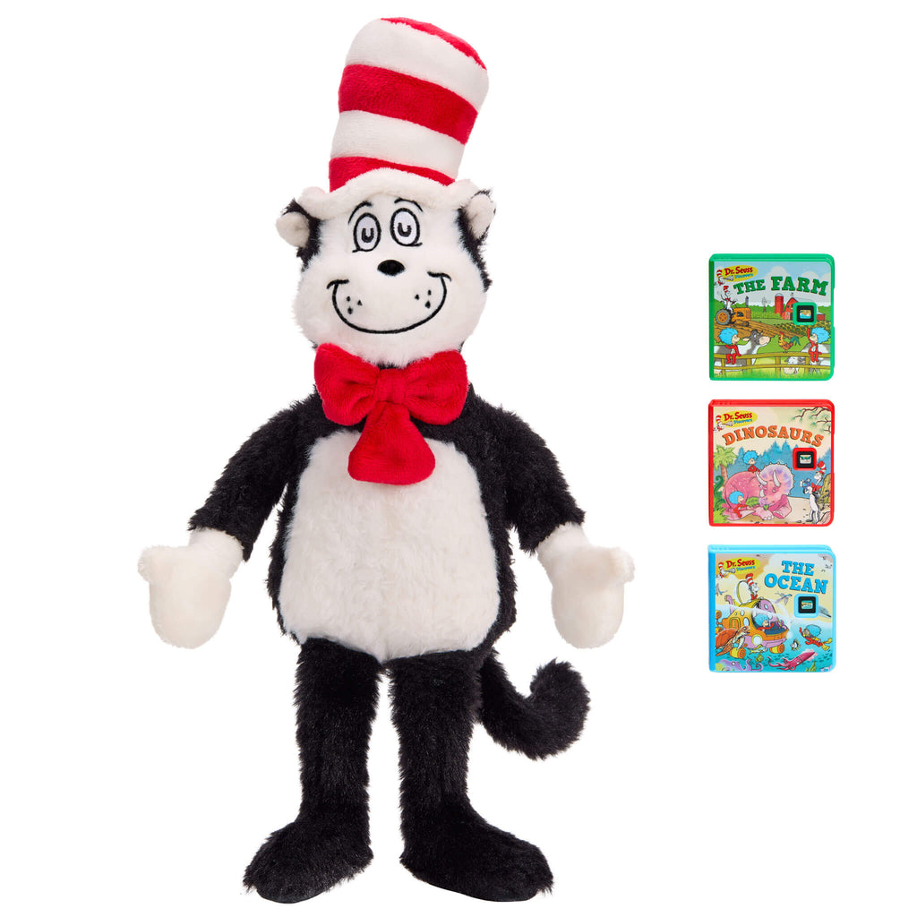 Story Dreamers Cat in the Hat Plush - Cat in the Hat Plush with Music and White Noise Modes