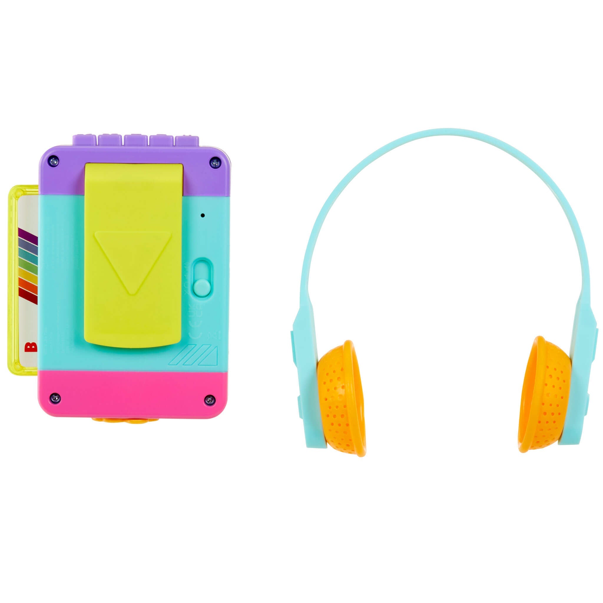 Old School Rainbow Remix Music Player - Retro Music Player with Songs, Colors and Numbers