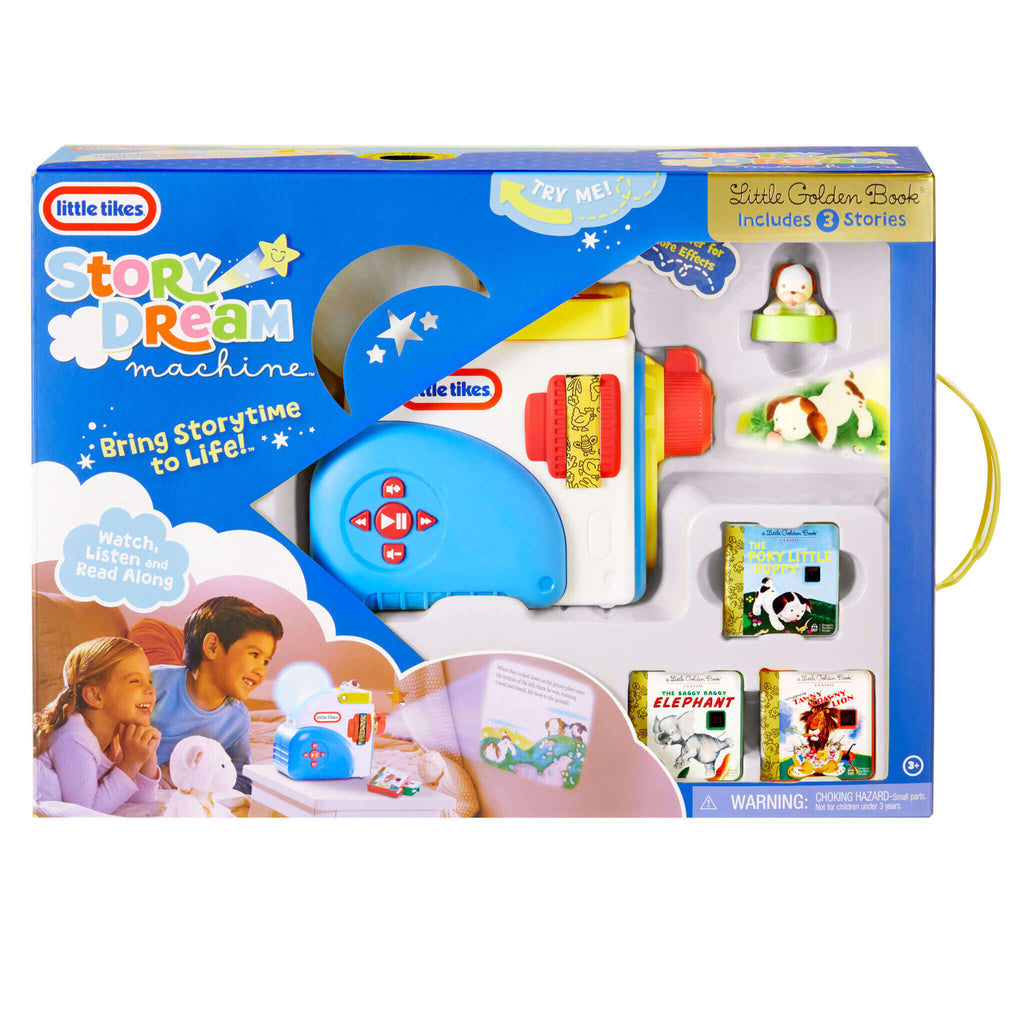 Story Dream Machine Little Golden Book Starter Pack - Little Golden Book Read-Along Pack with Character