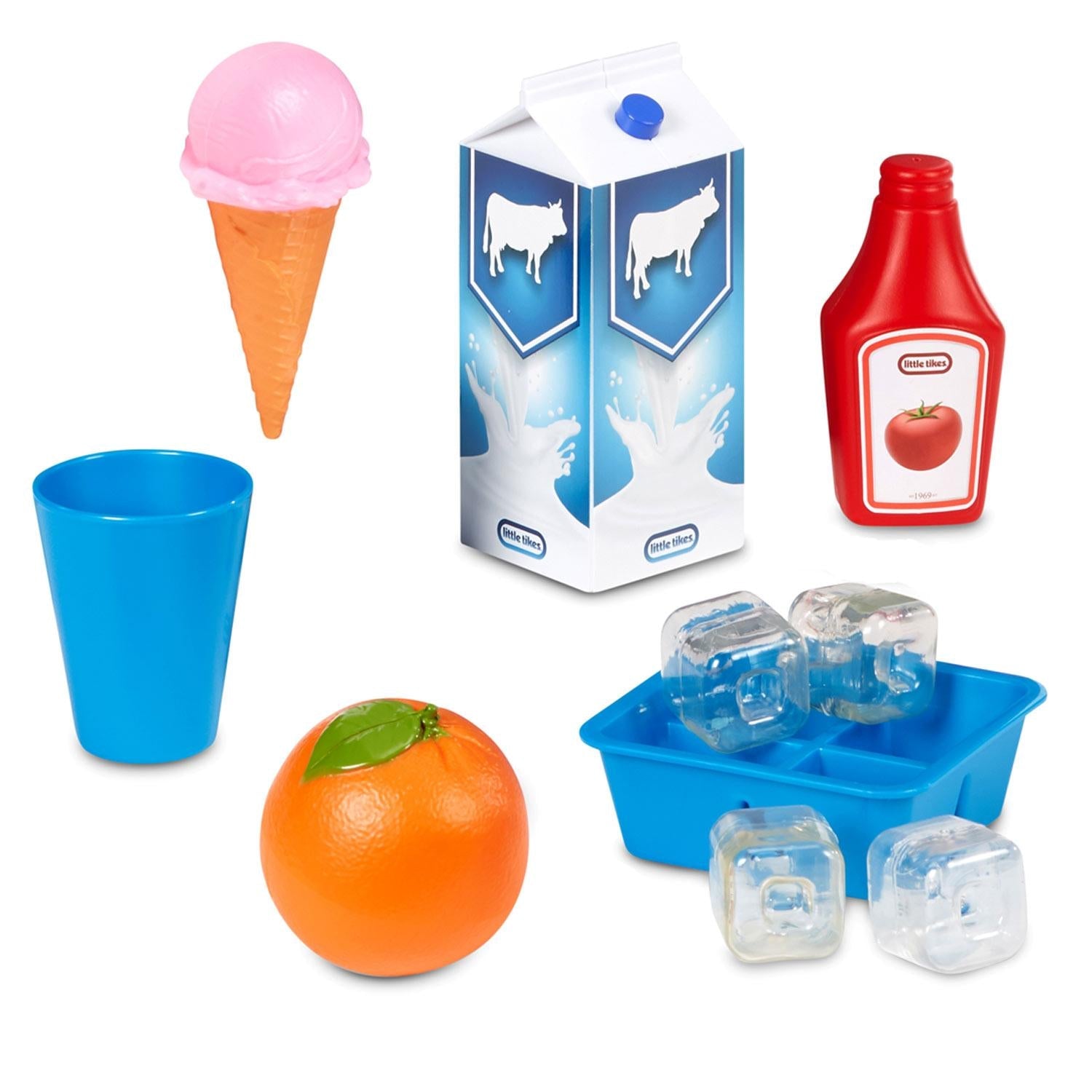 First Fridge - Interactive Play Refrigerator with Working Details