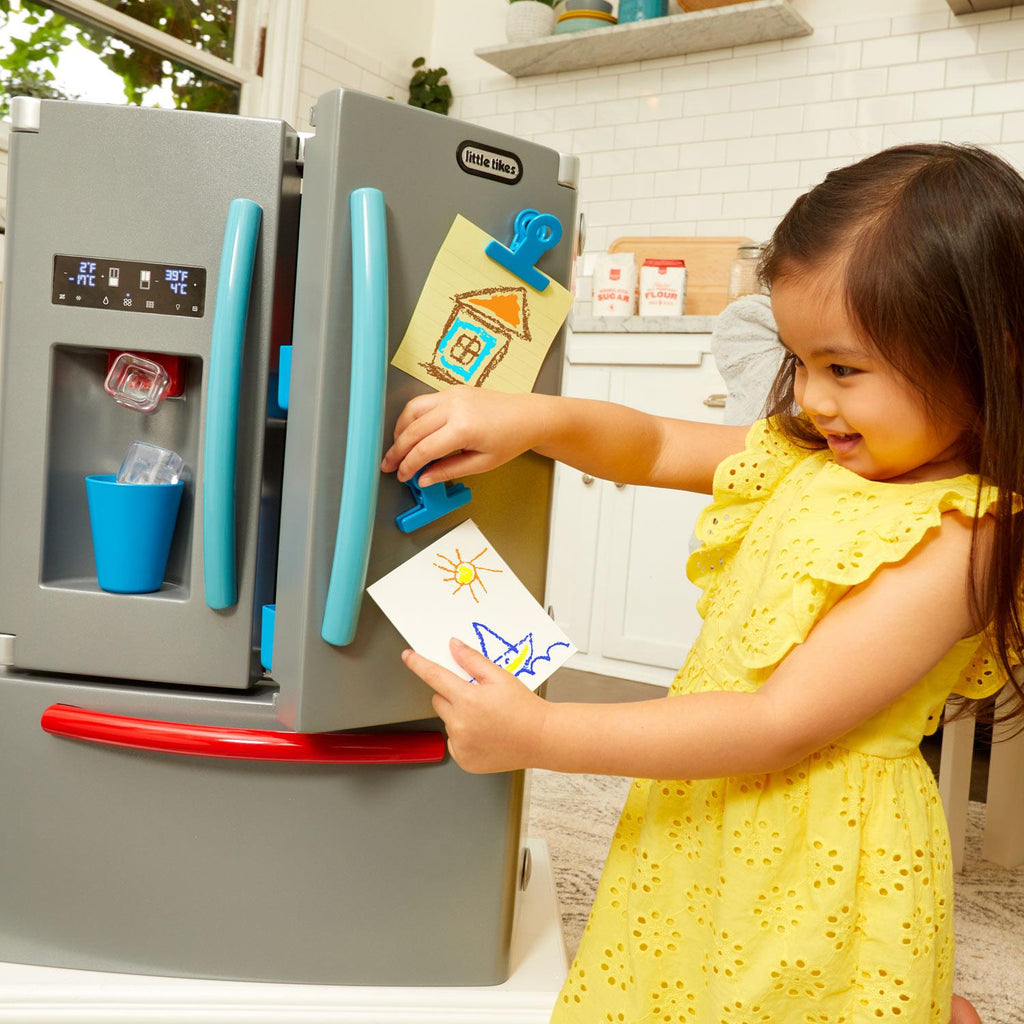 First Fridge - Interactive Play Refrigerator with Working Details