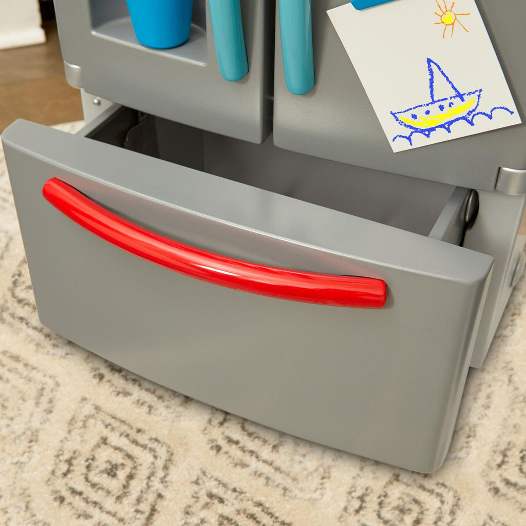 First Fridge - Interactive Play Refrigerator with Working Details