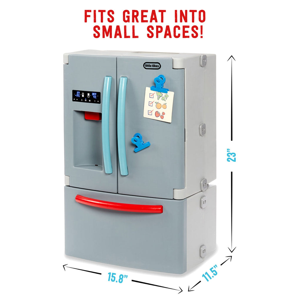 First Fridge - Interactive Play Refrigerator with Working Details