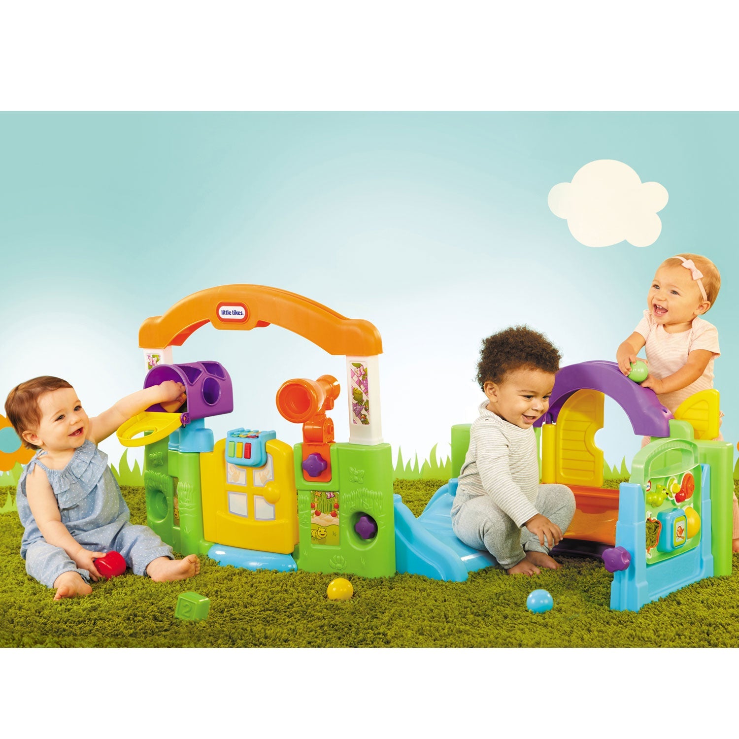 Activity Garden - Enclosed-to-Open Activity Garden for Growing Babies